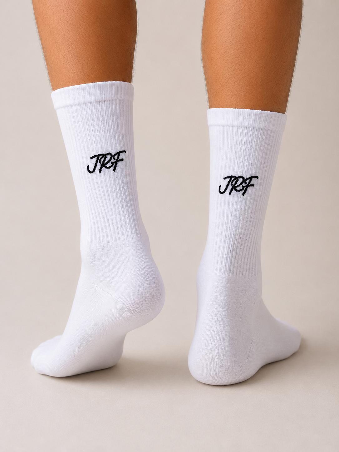 Calcetines JRF, Bordados